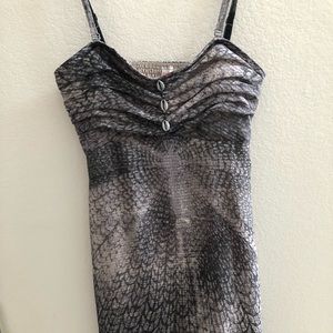 Free People orange label silk dress. Amazing!